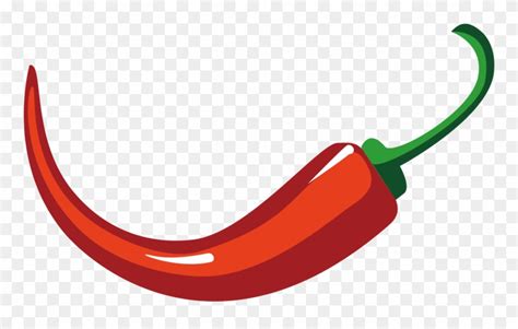 Capsicum Annuum Chili Pepper Euclidean Vector - Pimenta Desenho Png Clipart (#1994394) - PinClipart