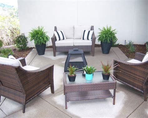 Best Saw Cut Concrete Patio Design Ideas & Remodel Pictures | Houzz