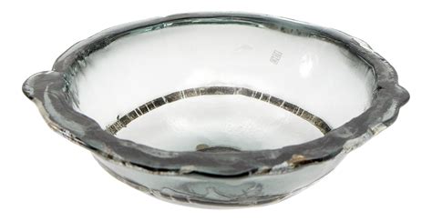 Large Silvered Blown Glass Bowl by Vetrofuso DI Daniela Poletti Studio | Glass blowing ...