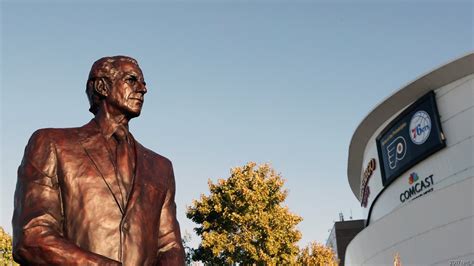 Comcast Spectacor unveils statue honoring Ed Snider - Philadelphia Business Journal