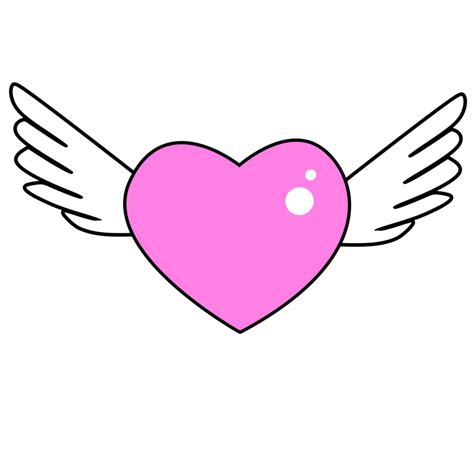 corazon con alas 18764727 PNG