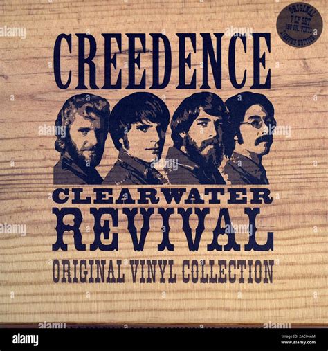 CCR Creedence Clearwater Revival - Vintage vinyl album cover Stock Photo - Alamy