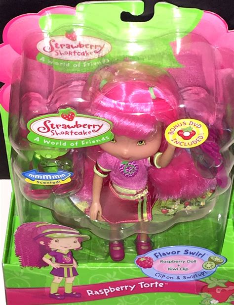 Raspberry Torte Doll Flavor Swirl Plus Movie DVD 4 Years and Up | PurpleToyShop.com