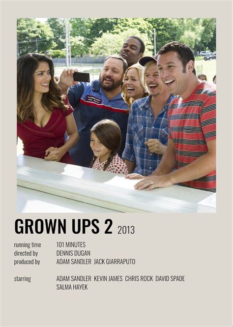 grown ups 2 movie poster | Grown ups 2, Growing up, 2 movie