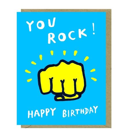 You Rock Card | Paper Tiger