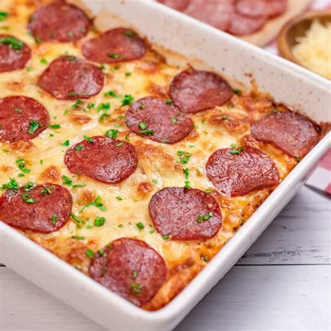 The Best Keto Pizza Casserole Recipe - My Keto Kitchen