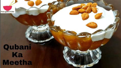 Qubani Ka Meetha | Hyderabadi Qubani ka Meetha | Apricot Dessert | From ...