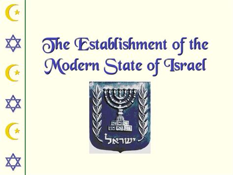 The Establishment of the Modern State of Israel - ppt download