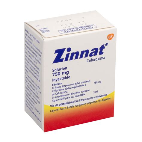 Zinnat 750mg Ampoules - Rosheta