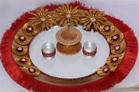 Puja Thali at Best Price in Ghaziabad, Uttar Pradesh | Mehul Sai Creations