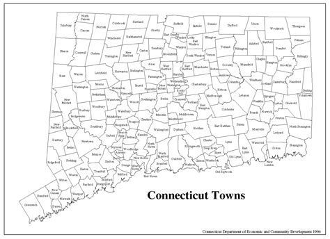 Northeast Connecticut Map - ToursMaps.com