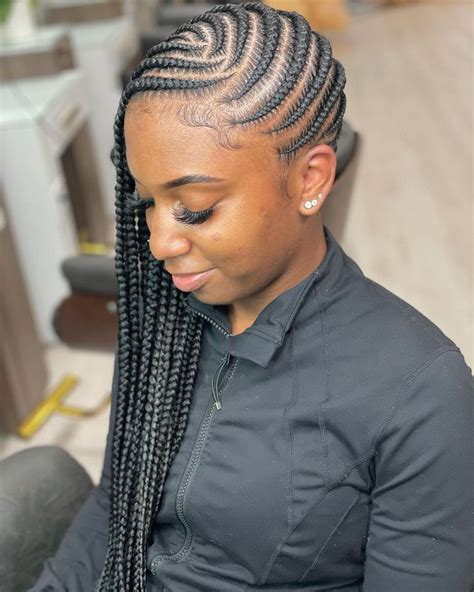 30+ Stylish Cornrow Braids Ideas - The Ultimate Cornrow Braids Collection | Braided cornrow ...