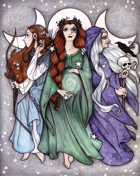 The Triple Goddess (pt.2) 🌛🙏🌜 : r/Wicca