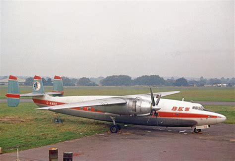 Airspeed AS 57 Ambassador 2 G-AMAD, BKS Air Transport, Southend, UK, Oct 1966 | British airline ...