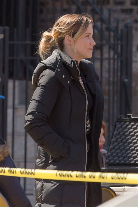 SOPHIA BUSH on the Set of Chicago PD in Chicago – HawtCelebs