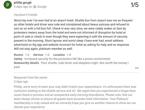 Responding to Negative Hotel Reviews (Examples and Tips)