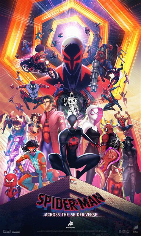 Spider-Man: Across the Spider-verse (Poster) by Axellmejiart on DeviantArt