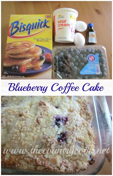 Easy Blueberry Coffee Cake | Blueberry coffee cake, Bisquick recipes ...