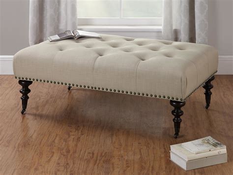 Tufted Ottoman Coffee Table Design Images Photos Pictures