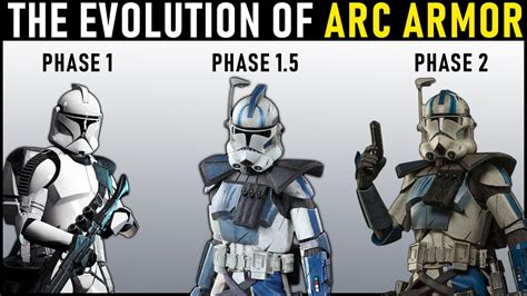 The Evolution of ARC Trooper Armor - YouTube