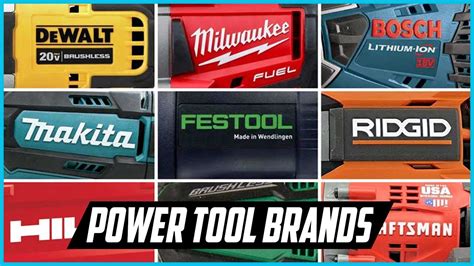 Top 5 Best Power Tool Brands in 2022 - YouTube