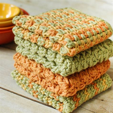 Ravelry: 4 Dishcloth Pattern Pack - patterns