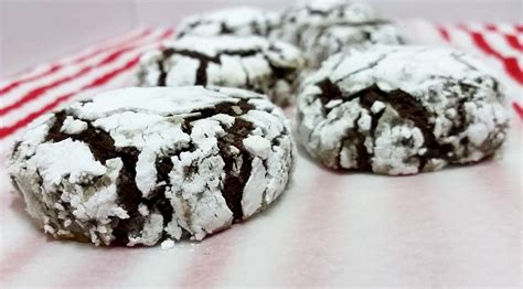 Perfect Chocolate Crinkles are wonderful for the holidays but you can make any day a holiday ...