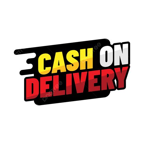 Cash On Delivery Labels Vector, Cash, Ono, Delivery PNG and Vector with Transparent Background ...