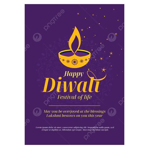 Diwali Greeting Vector Poster Template Download on Pngtree