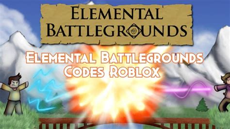 Elemental Battlegrounds Codes December 2024 - Pillar Of Gaming