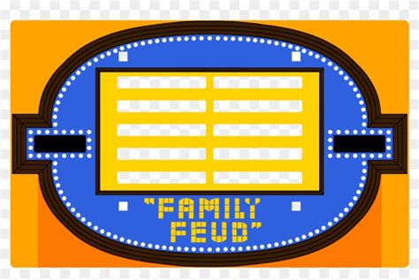 Printable Family Feud Board