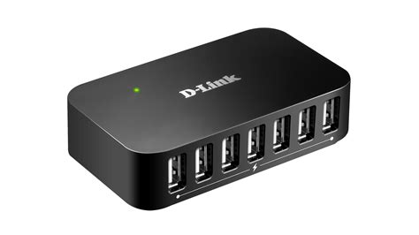 DUB-H7 7-portowy koncentrator USB 2.0 | D-Link Polska