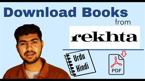 How to Download Books from REKHTA | Everi Thing - YouTube