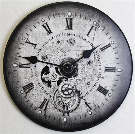 Steampunk Wall Clocks | Large Steampunk Wall Clock