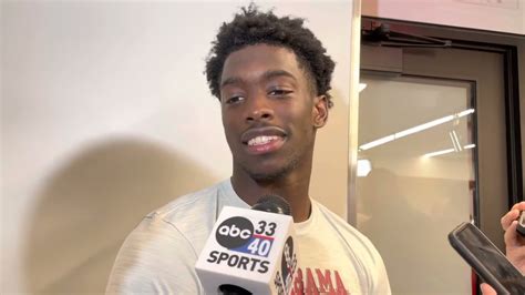 Alabama Football DB Terrion Arnold | Texas A&M Postgame - Win Big Sports