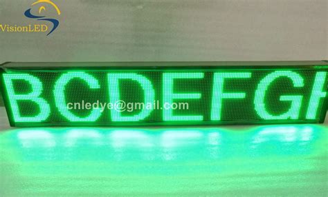 PetroLed: Full color led moving message sign Pitch 7.62mm