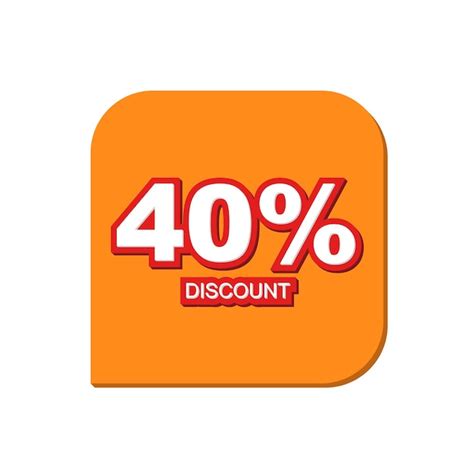 Premium Vector | Sale discount vector on white background