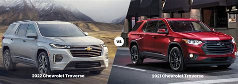 2022 Chevy Traverse vs. 2021 Chevy Traverse | Mtn View Chevy