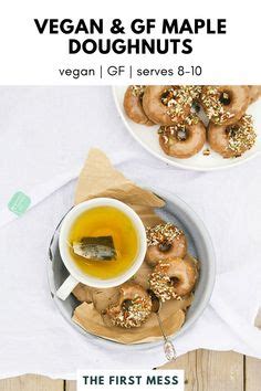 These vegan and GF maple doughnuts are a great addition to your vegan ...