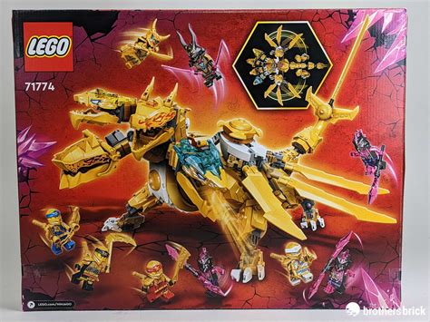 LEGO Ninjago 71774: Lloyd's Golden Ultra Dragon - Are four heads are better than one? [Review ...