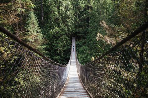 High Res Walking Bridge Picture — Free Images | Day trips, Vancouver ...