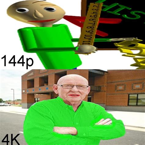 Baldi with good graphics! : r/YuB