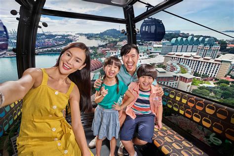 Singapore: Sentosa Cable Car Sky Pass Ticket in Singapore