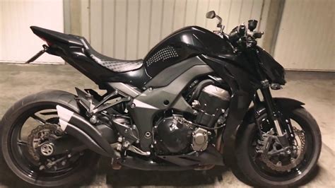 KAWASAKI Z1000 BLACK EDITION 2015 - YouTube