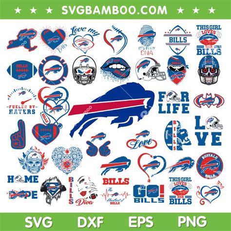 Buffalo Bills Mega Bundle SVG