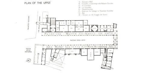 Plan of the Uffizi — Dale Henry