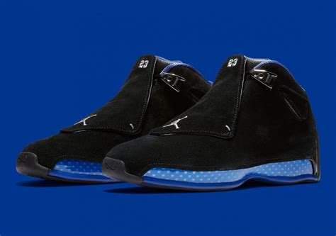 Nike Air Jordan 18 Retro - Black/Sport Royal | Shelflife