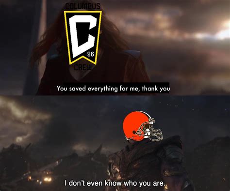 [MEME] My experience with Browns fans : MLS