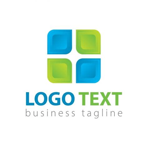Square business logo template Vector | Free Download