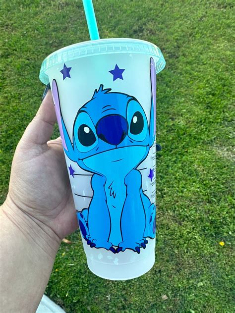 Stitch Cup Starbucks Stitch Cup Stitch Cup Cute Stitch Cup Stitch Starbucks Cup Starbucks Cold ...